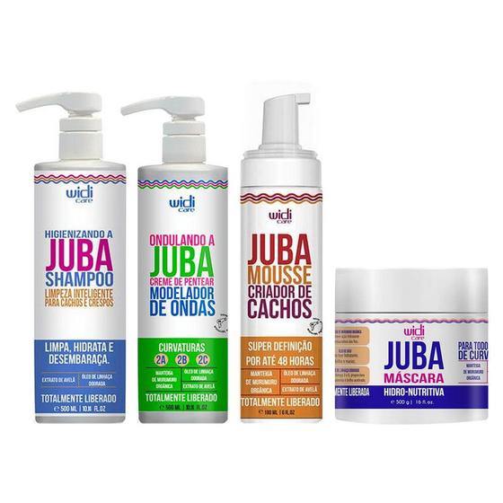 Imagem de Kit Widi Care Shampoo+ Creme Ondulando+ Mousse+ Máscara