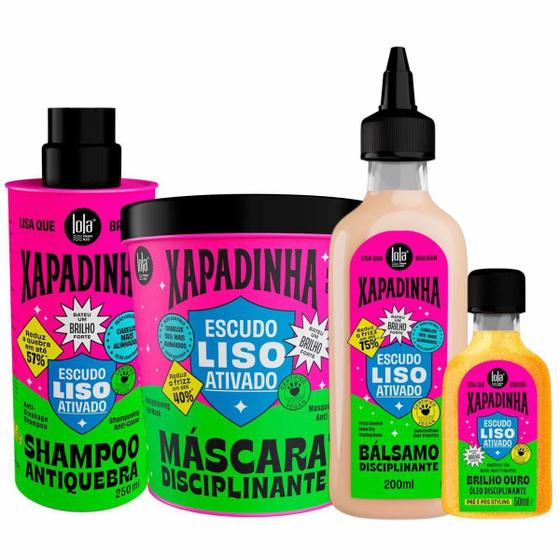 Imagem de Kit Xapadinha - Shampoo + Máscara + Bálsamo + Óleo