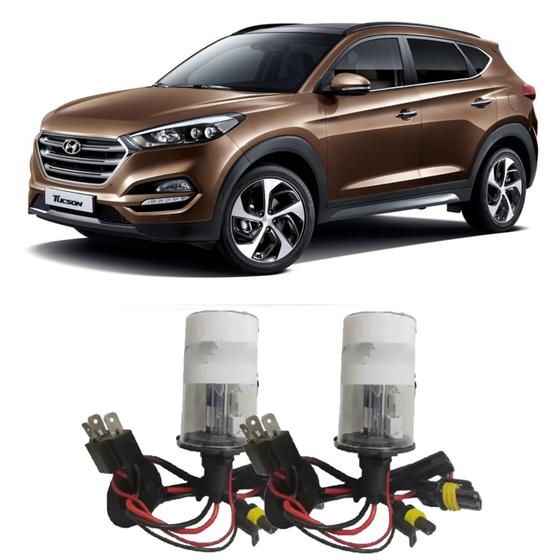 Imagem de Kit Xenon H4 12v 6000k Tucson 2006 Até 2013