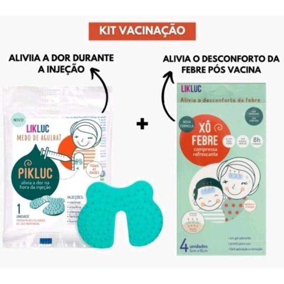 Imagem de Kit Xô Febre + Pikluc - Alívio Injeções