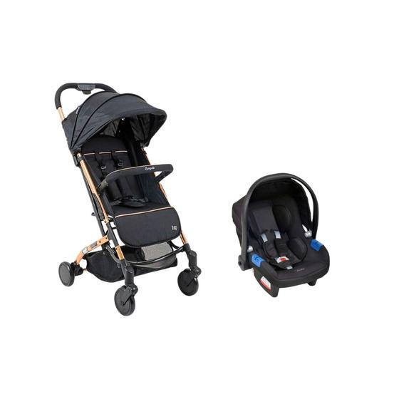 Imagem de Kit Zap Metal Cobre Touring Preto Bebe Conforto e Carrinho