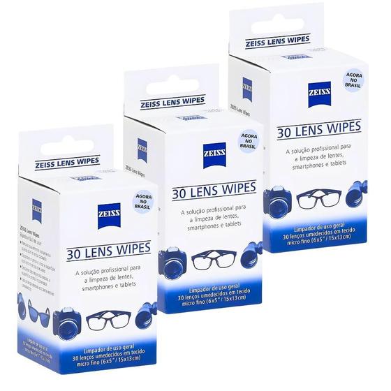 Imagem de Kit Zeiss Lens Wipes Com 90 Und