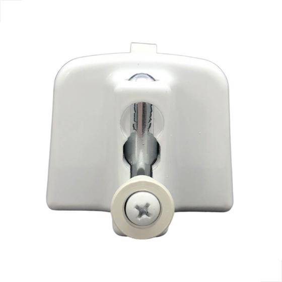 Imagem de Kit04 - Janela Correr Com 2 Folhas Com Trinco Metal Branco