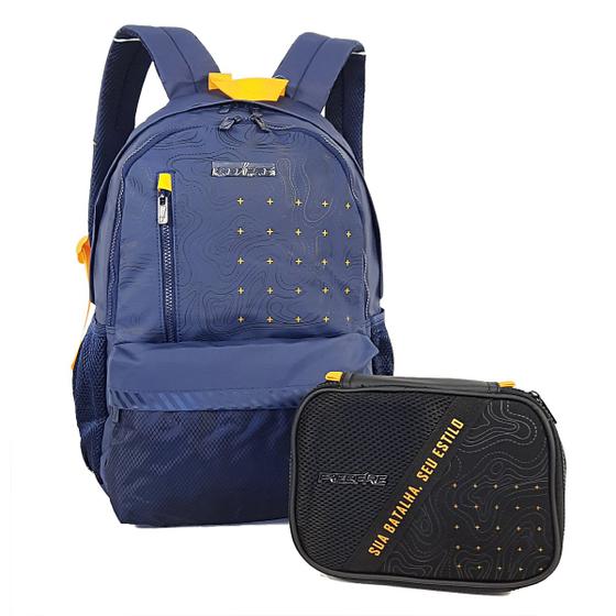 Imagem de Kit2 Mochila com Estojo Box do Game Free Fire Battle Royale