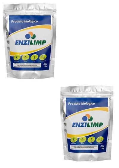 Imagem de Kit2pcs-enzilimp Bactérias Limpa Caixa Gordura Fossa Ralo150