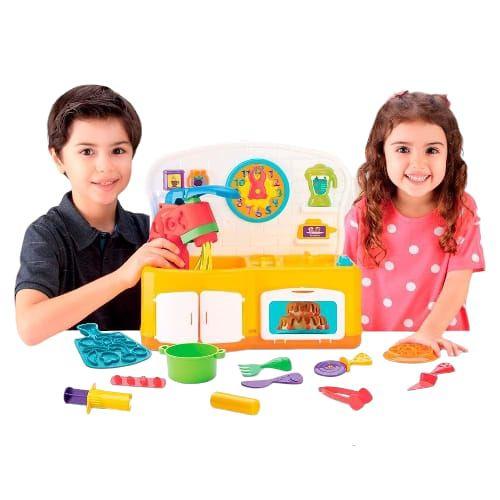 Imagem de Kitchen Massinha Cozinha com Maquina de Massa - Ref 8124 - Divertoys