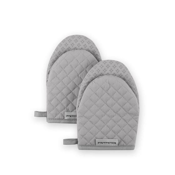 Imagem de KitchenAid Asteroid Mini Oven Mitt, 5.5"x8", Contagem cinza 2