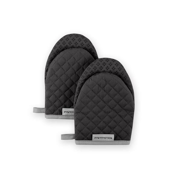 Imagem de KitchenAid Asteroid Mini Oven Mitt, 5.5"x8", Preto