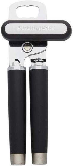 Imagem de KitchenAid Gourmet Multifunction Can Opener / Abridor de Garrafas, 8,36 polegadas, preto