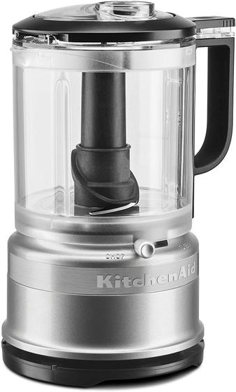 Imagem de KitchenAid KFC0516CU 5 Cup Whisking Acessório Food Chopper, Contorno Prata