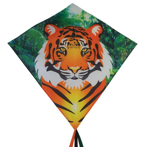 Imagem de Kite Ripstop Tiger 76cm com Cauda de 3,7m - In the Breeze