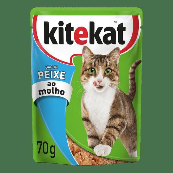 Imagem de Kitekat sachê adulto peixe 70g