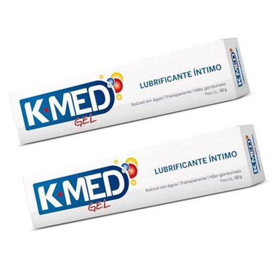 Imagem de Kmed k-med 2x50g lubrificante intimo sexshop melhora mulher homem = KY