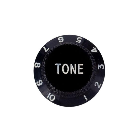 Imagem de Knob Preto Tone Plástico Guitarra Stratocaster Dolphin 7399