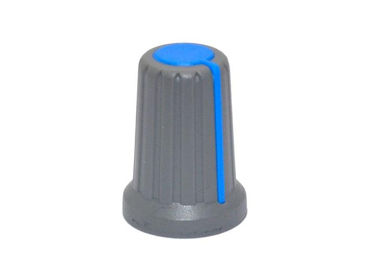 Imagem de Knob Rotativo Estriado D.I.T. - Cinza/Azul - 5404 - STCOM
