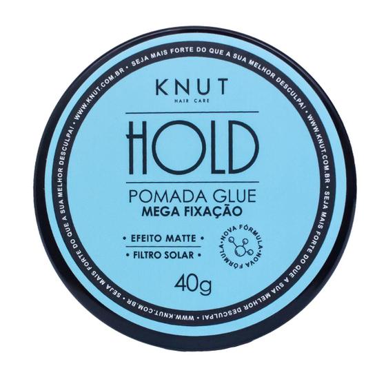 Imagem de Knut Modeladora Fixadora Finalizadora Hold Glue Efeito Matte 40g