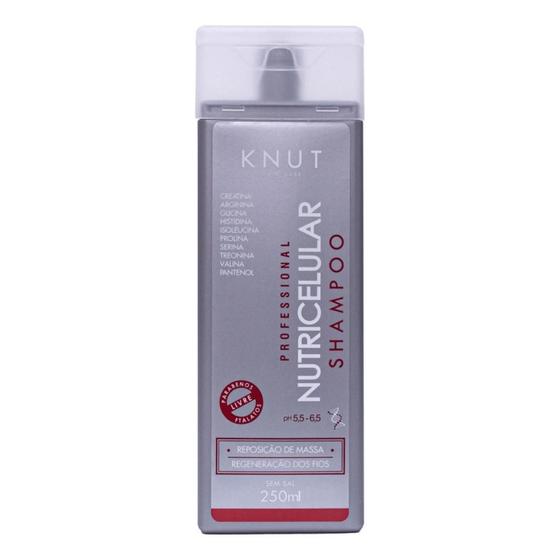 Imagem de KNUT Nutricelular Shampoo  Limpeza e Nutrição Diária