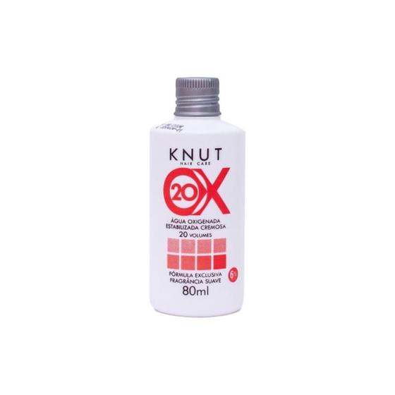 Imagem de KNUT OX 6% 20 Volumes - Água Oxigenada Estabilizada Cremosa 80ml