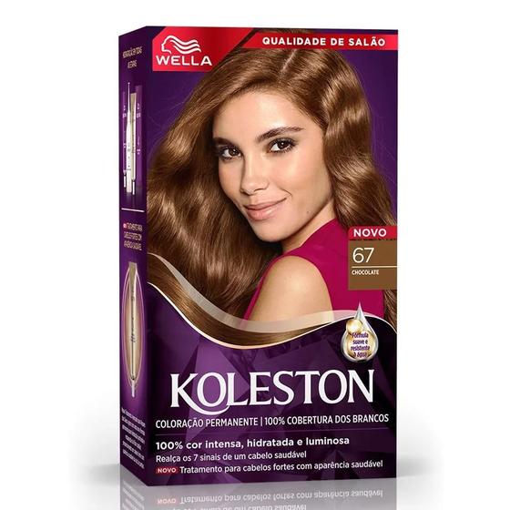 Imagem de Koleston wella tintura chocolate 67