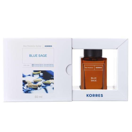 Imagem de Korres Blue Sage Eau De Toilette - Fragrância Masculina 50Ml