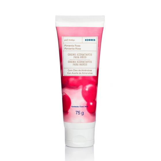 Imagem de Korres Creme Mãos Pimenta Rosa 75g