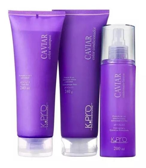 Imagem de Kpro Caviar - Shamp. E Cond. 240ml + Leave-in 200ml