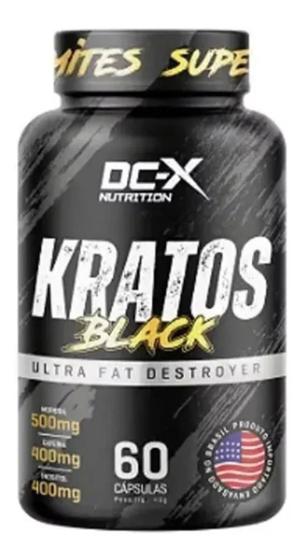 Imagem de Kratos Black Dc-x Nutrition 60 Cápsulas