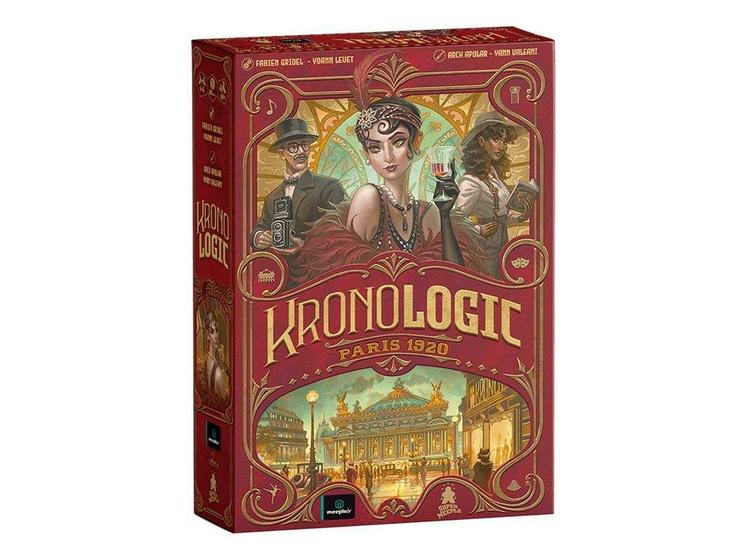 Imagem de Kronologic: Paris 1920 - Meeplebr Jogos - MECA