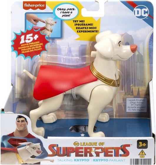 Imagem de Krypto Com Som Superpets Fisher-Price - Mattel HJF30