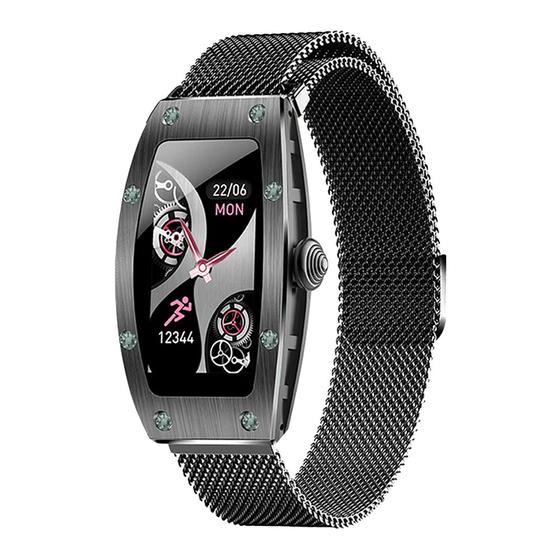 Imagem de Kumi N18 Relógio Smartwatch Bluetooth 4.0 Tela 1.4 polegadas