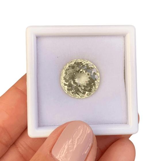 Imagem de Kunzita Amarela Brilhante ø15mm 15,16ct