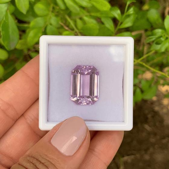 Imagem de Kunzita Pink EmeraldCut 18,37ct