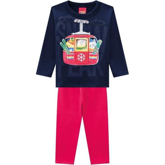 Imagem de Kyly Conjunto Calca Infantil Masculina Manga Longa 207441