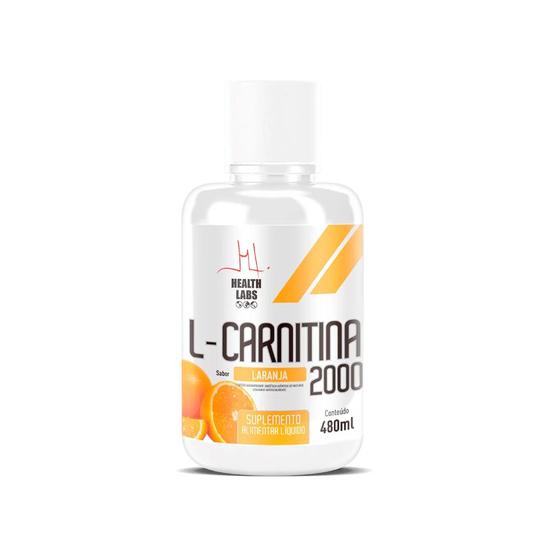 Imagem de L-carnitina 2000 health labs 480ml laranja