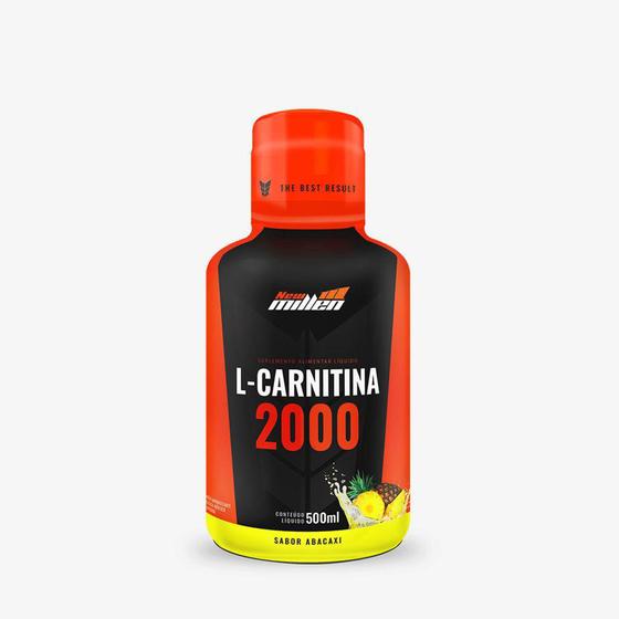 Imagem de L - carnitina 2000 mg abacaxi frasco 500 ml n - New Millen