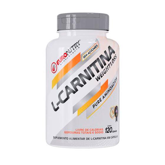 Imagem de L-Carnitina - Weight Loss - 120 Cápsulas - Euronutry