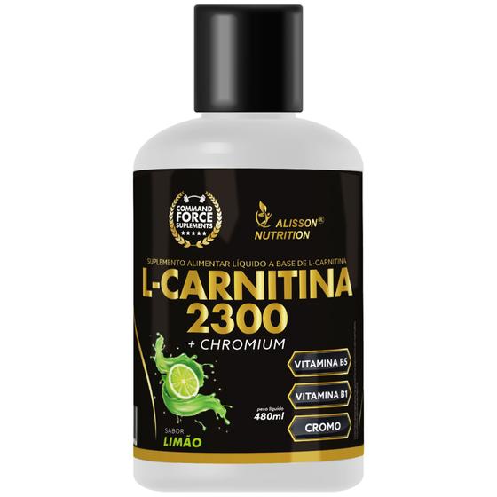 Imagem de L-Carnitine 480ml Limão Alisson Nutrition