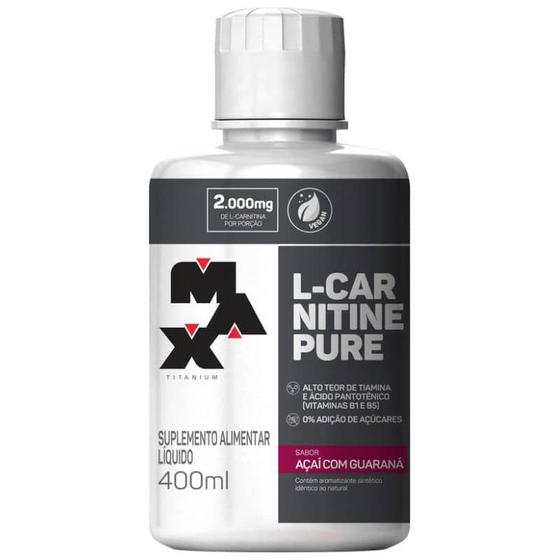 Imagem de L-Carnitine Pure (400ml) Max Titanium