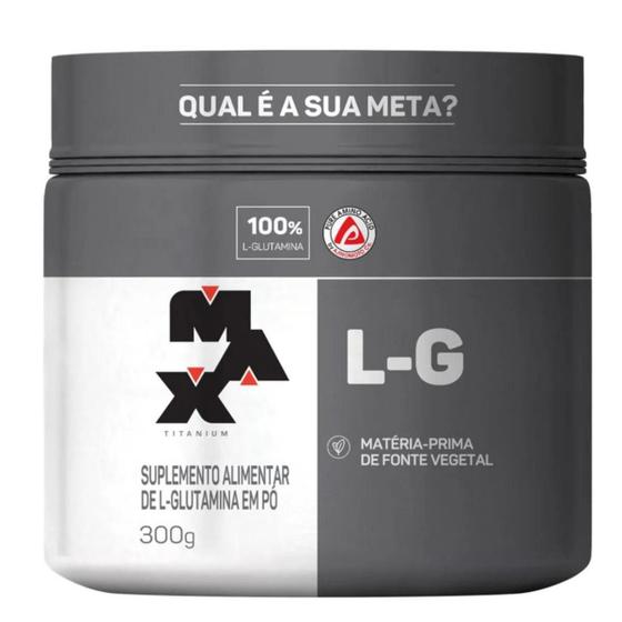 Imagem de L-G - Glutamina em Pó 300G - Max Titanium