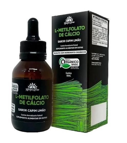 Imagem de L-Metilfolato de Cálcio Líquido Orgânico Kampo de Ervas 60ml