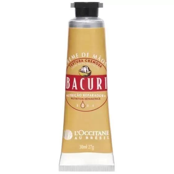 Imagem de L'occitane au brésil creme desodorante para mãos bacuri 30ml textura cremosa
