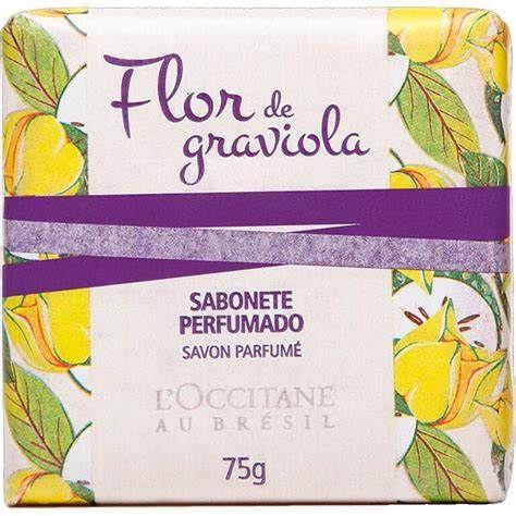 Imagem de L'OCCITANE AU BRÉSIL SABONETE PERFUMADO FLOR DE GRAVIOLA 75 g