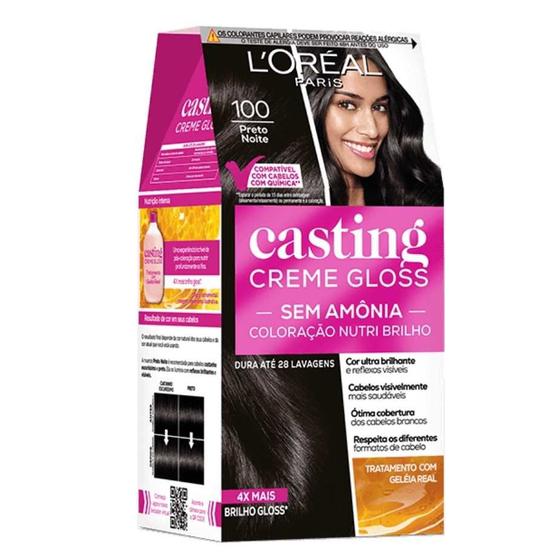 L'óreal Paris Casting Creme Gloss Coloração Sem Amônia- Escolha a Cor ...