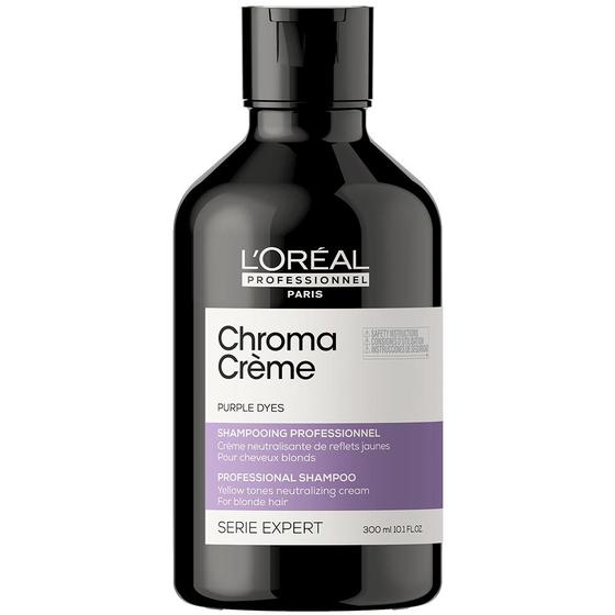 Imagem de L'Oréal Professionnel Chroma Crème Purple Dyes Shampoo para Correção de Cor