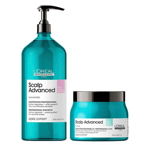 Imagem de L'Oréal Professionnel Serie Expert Scalp Kit  Shampoo + Argila Purificante