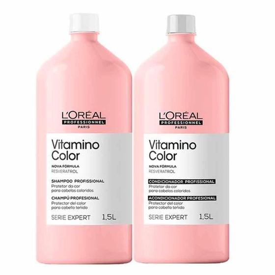 Imagem de L'Oréal Professionnel Vitamino Color Shamp + Condic 1,5L