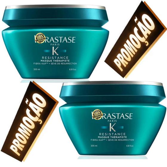 Imagem de L'oréal Resistance Thérapiste 2 Máscaras Reconstrução 200ml