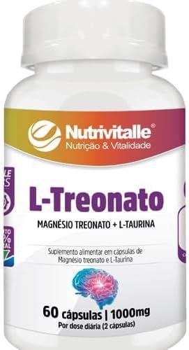 Imagem de L-Treonato 1000mg 60 Caps. - Nutrivitalle