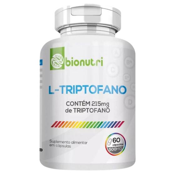 Imagem de L-Triptofano 60 Cáps - Bionutri - Original