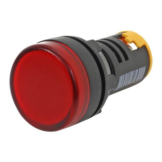 Imagem de L20-Ar1-R Sinaleiro Led 110v Vermelho Ip Metaltex